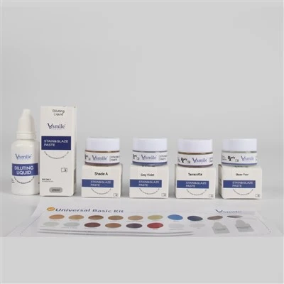 Zirconia pletglasur